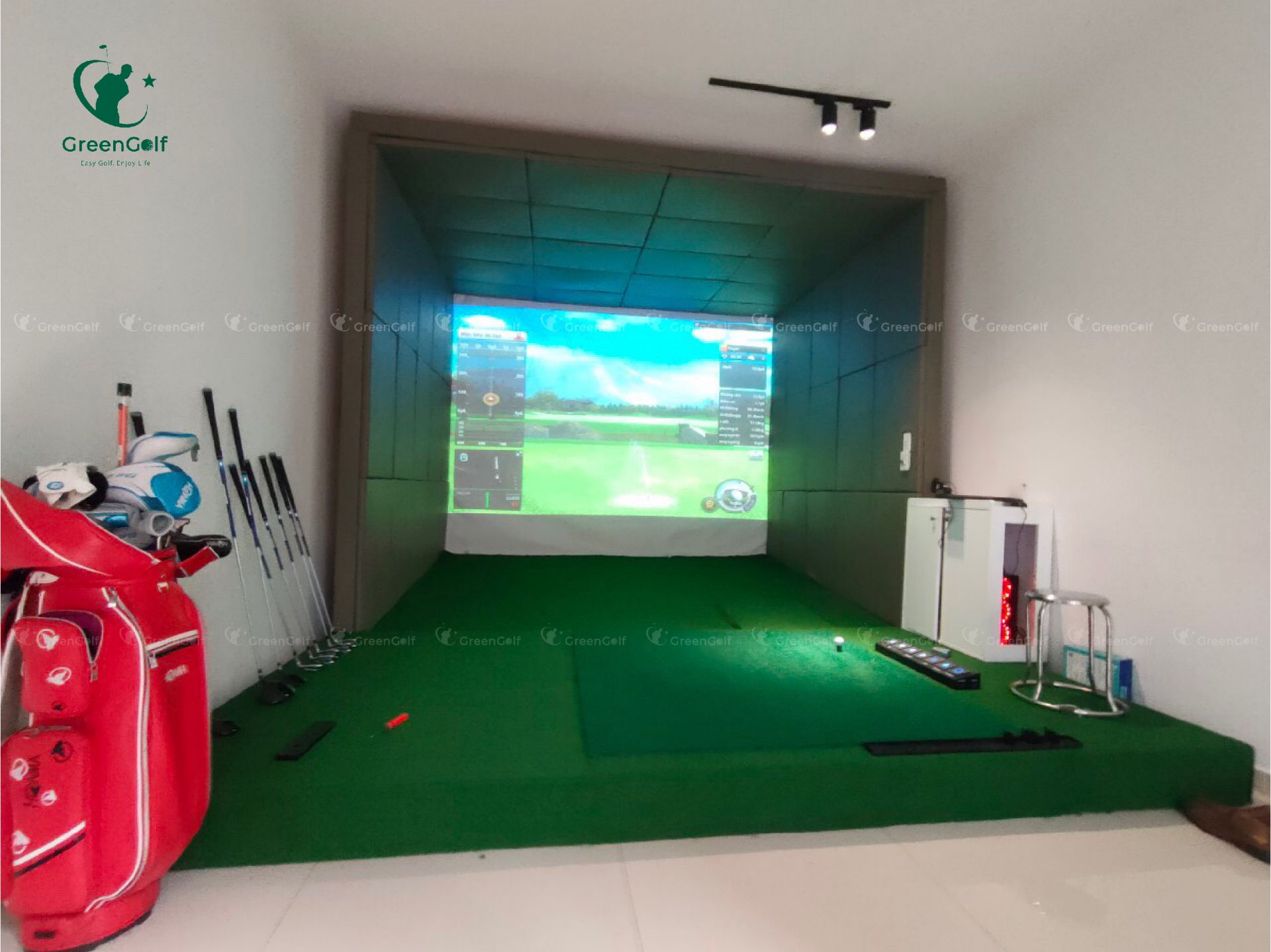 Thi công lắp đặt phòng golf 3D tại Hồ Chí Minh - G3D2