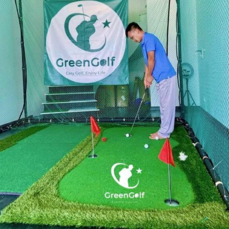 Thảm Tập Golf Viền Dày 1.5x3M Cao Cấp Thiết Kế Sang Trọng - TTG1503
