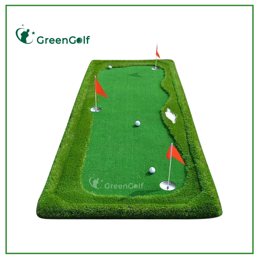 Thảm Tập Golf Viền Dày 1.5x3M Cao Cấp Thiết Kế Sang Trọng - TTG1503