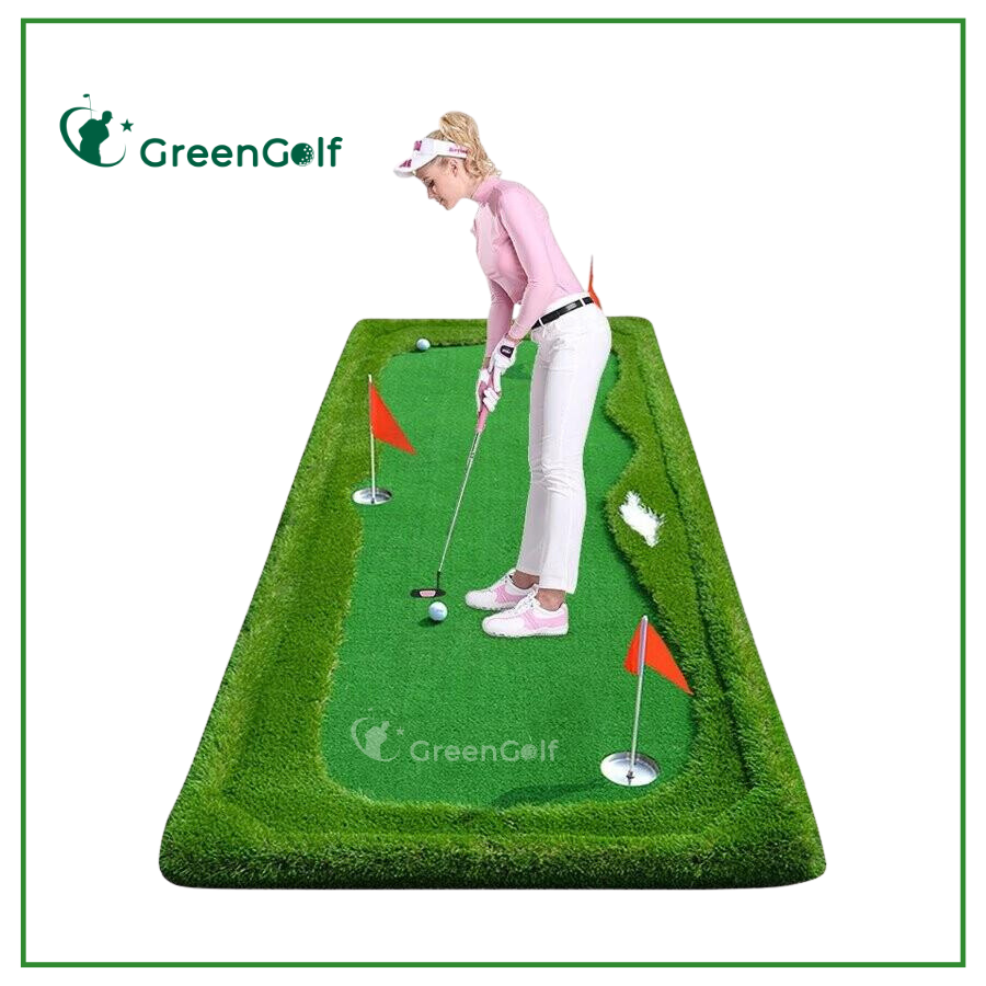 Thảm Tập Golf Viền Dày 1.5x3M Cao Cấp Thiết Kế Sang Trọng - TTG1503