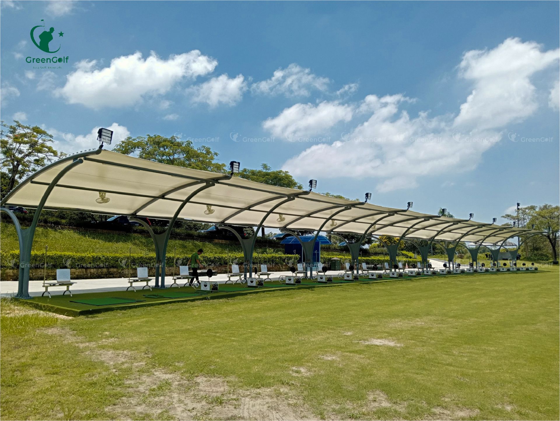 Xây dựng Sân tập Golf Tinh tế tại Sky Lake Golf Resort - TC14
