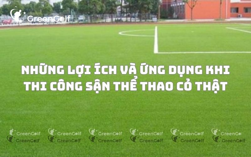 Những Lợi Ích Và Ứng Dụng Khi Thi Công Sận Thể Thao Cỏ Thật