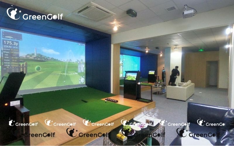 Green Golf - Thiết kế và thi công phòng golf 3d ở TP Quảng Ninh